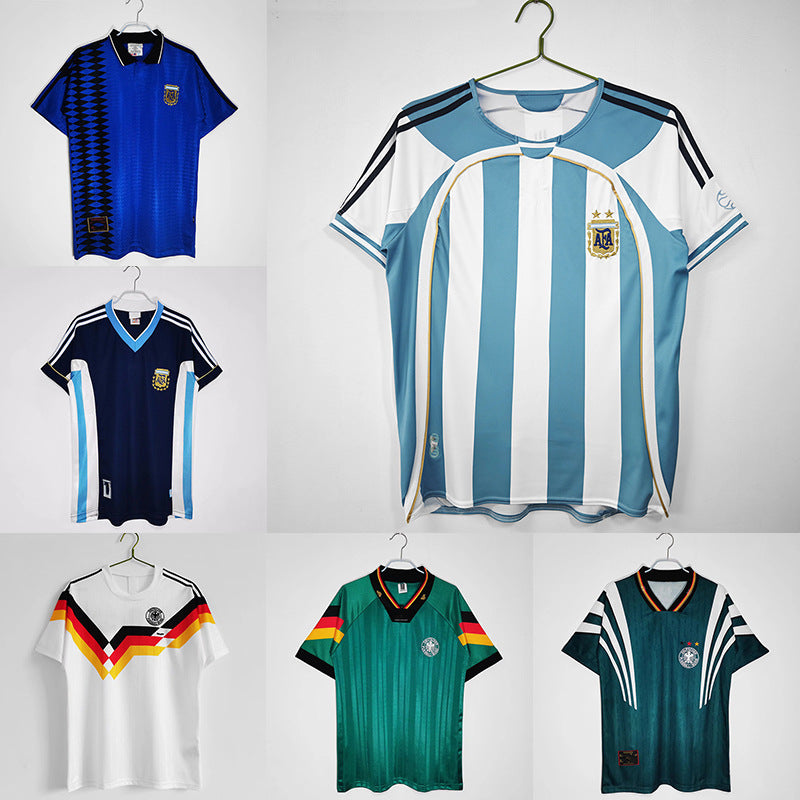 Retro Football Jerseys Vintage Sport Uniforms