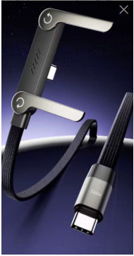 Foldable Stand Fast Charging Data Cable