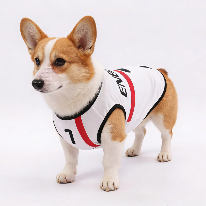 Football Team Pet Dog Vest