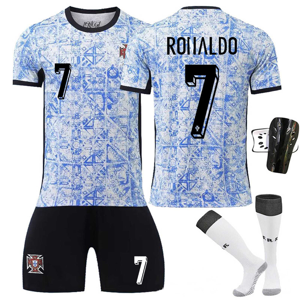 Portugal Football Jersey Sports Uniform