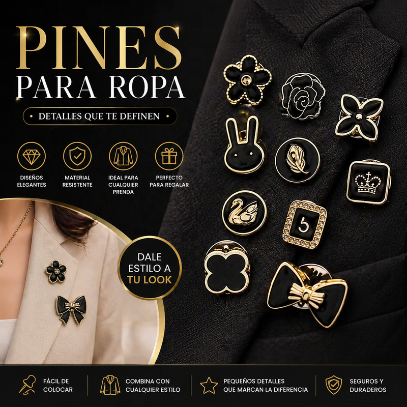 PINES PARA ROPA