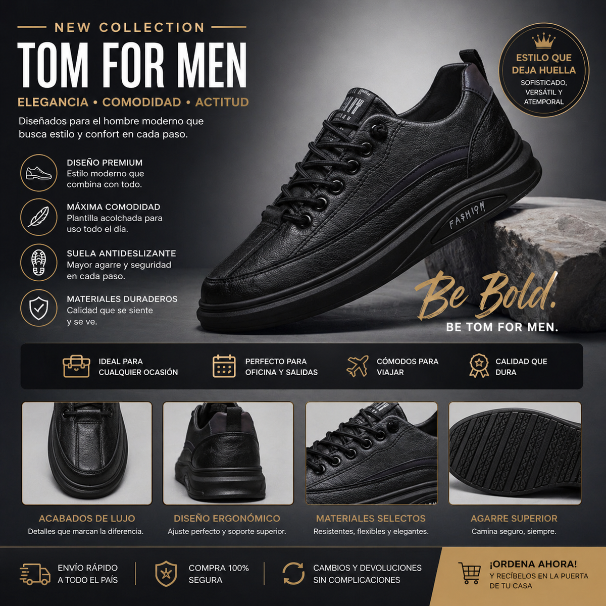 ZAPATOS TOM FOR MEN