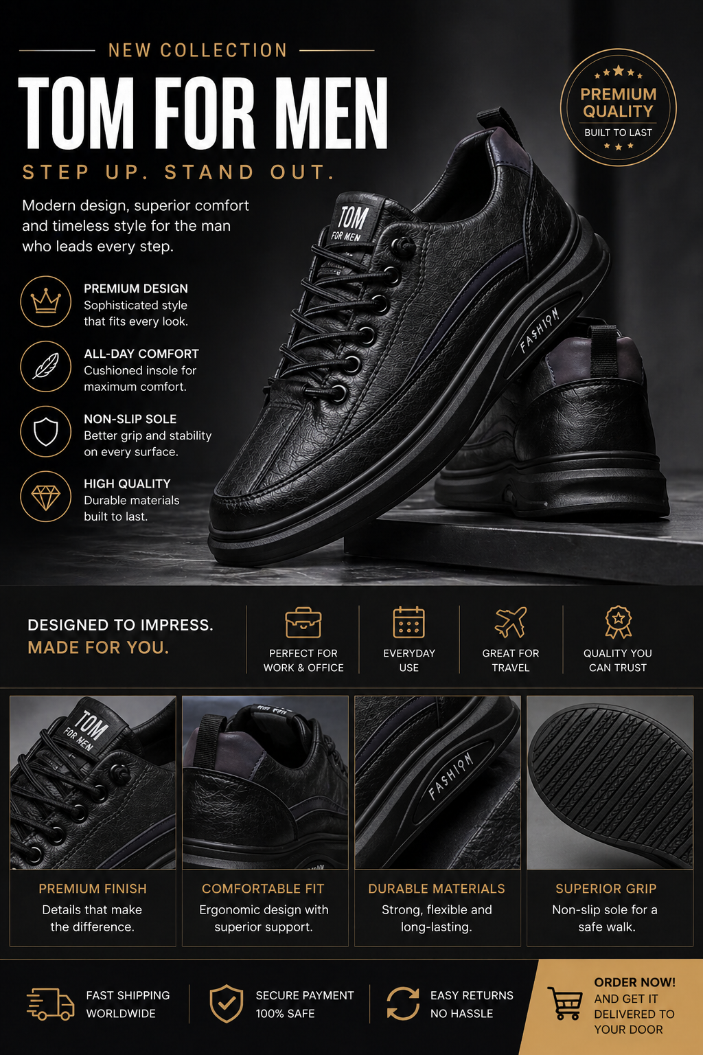 ZAPATOS TOM FOR MEN