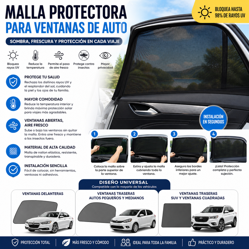 MALLA PARA AUTO